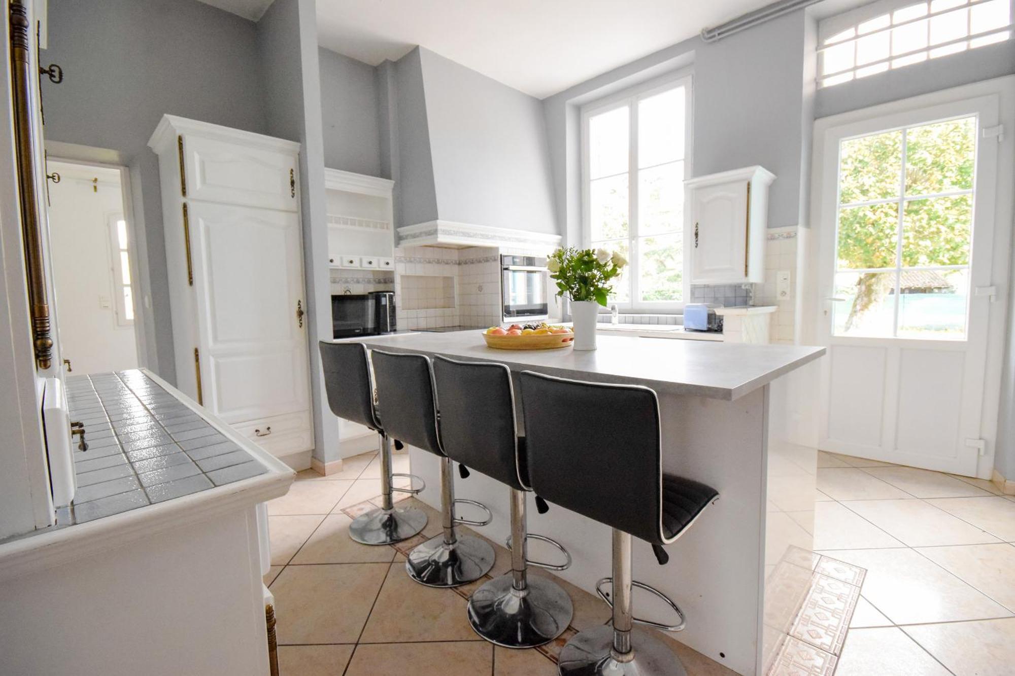 Villa Avec Piscine Et Billard Sabres Extérieur photo
