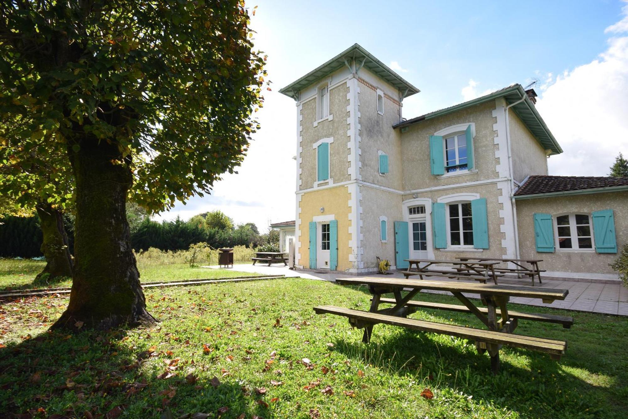 Villa Avec Piscine Et Billard Sabres Extérieur photo