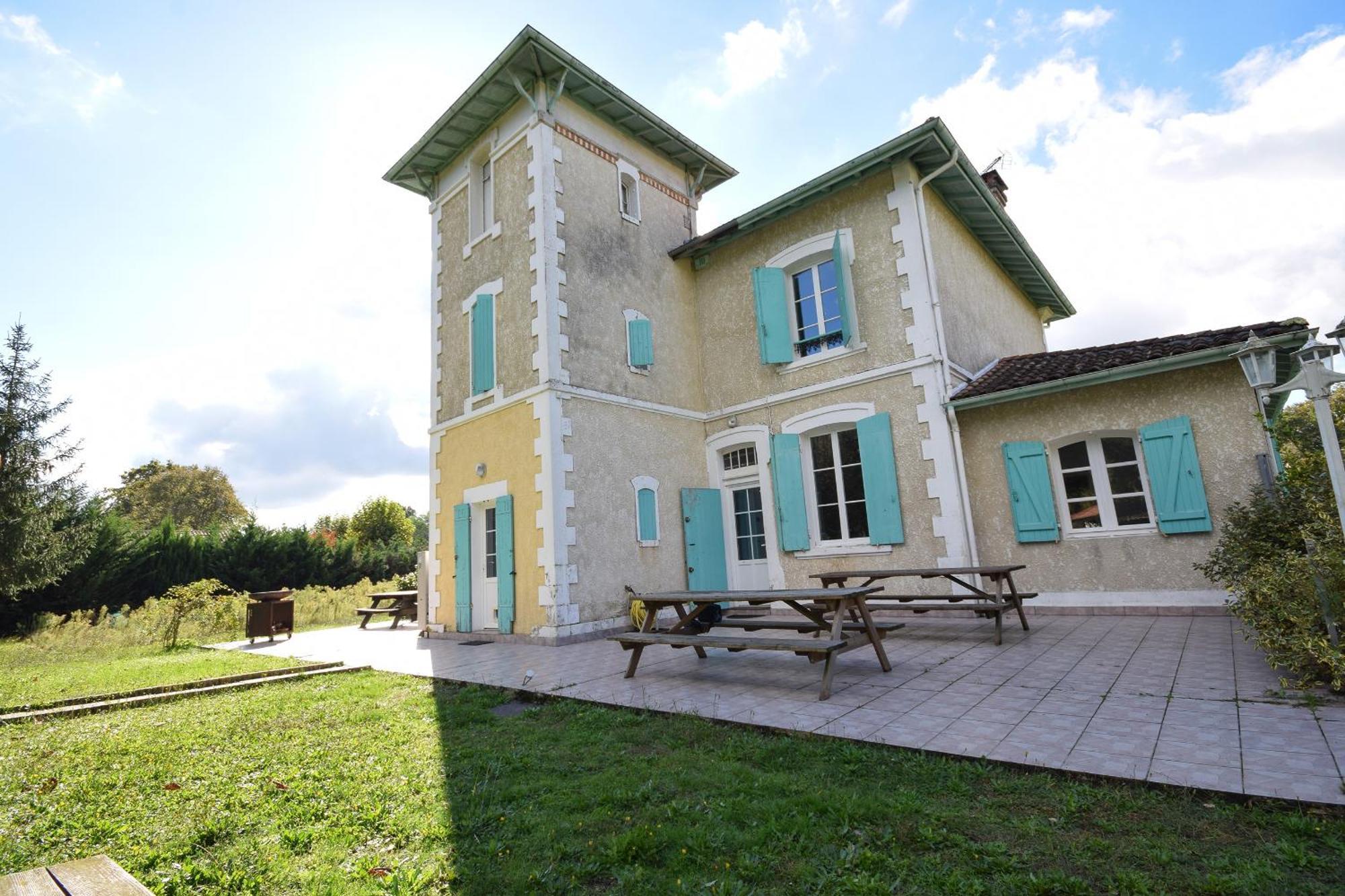 Villa Avec Piscine Et Billard Sabres Extérieur photo