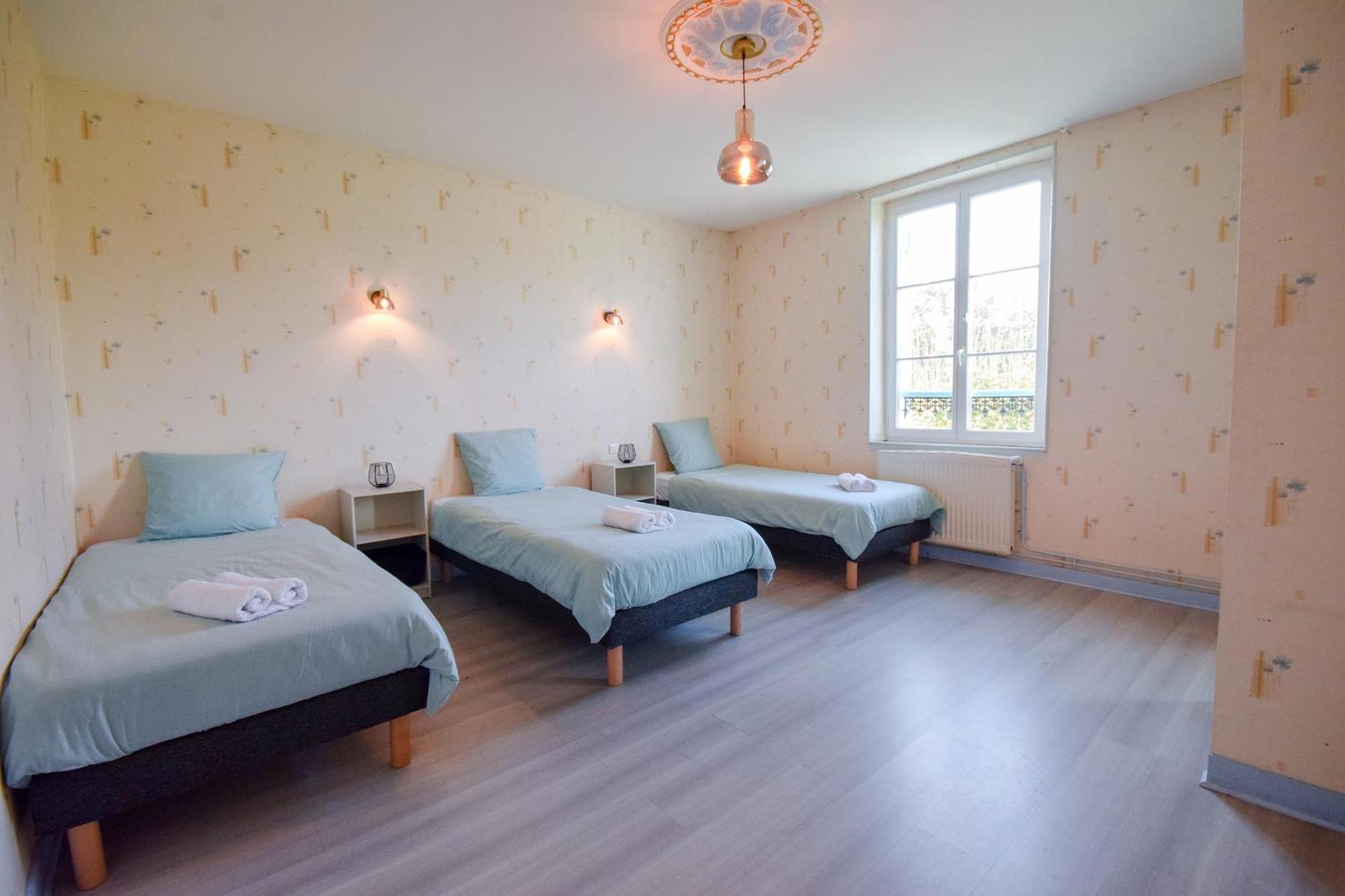 Villa Avec Piscine Et Billard Sabres Extérieur photo