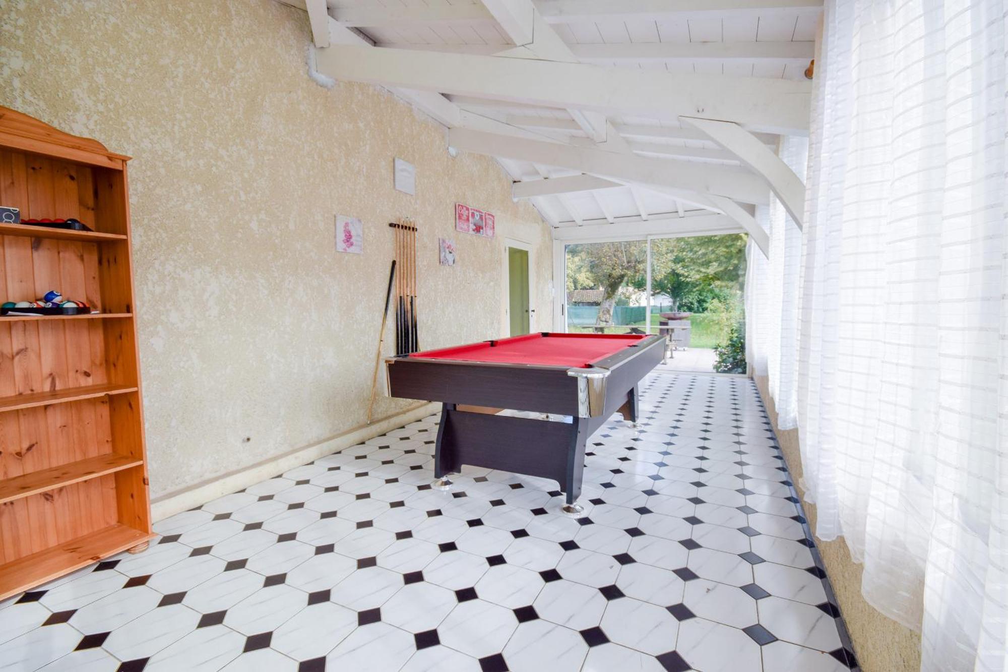 Villa Avec Piscine Et Billard Sabres Extérieur photo