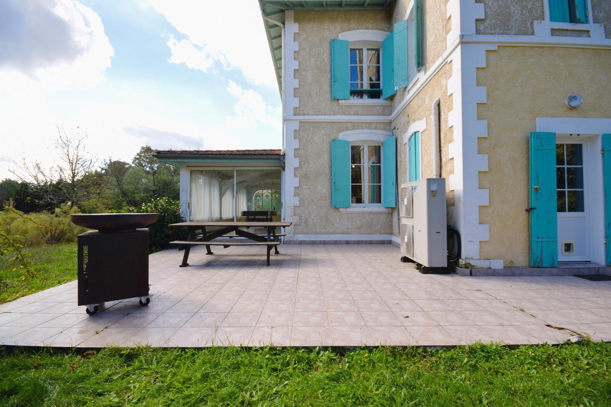 Villa Avec Piscine Et Billard Sabres Extérieur photo
